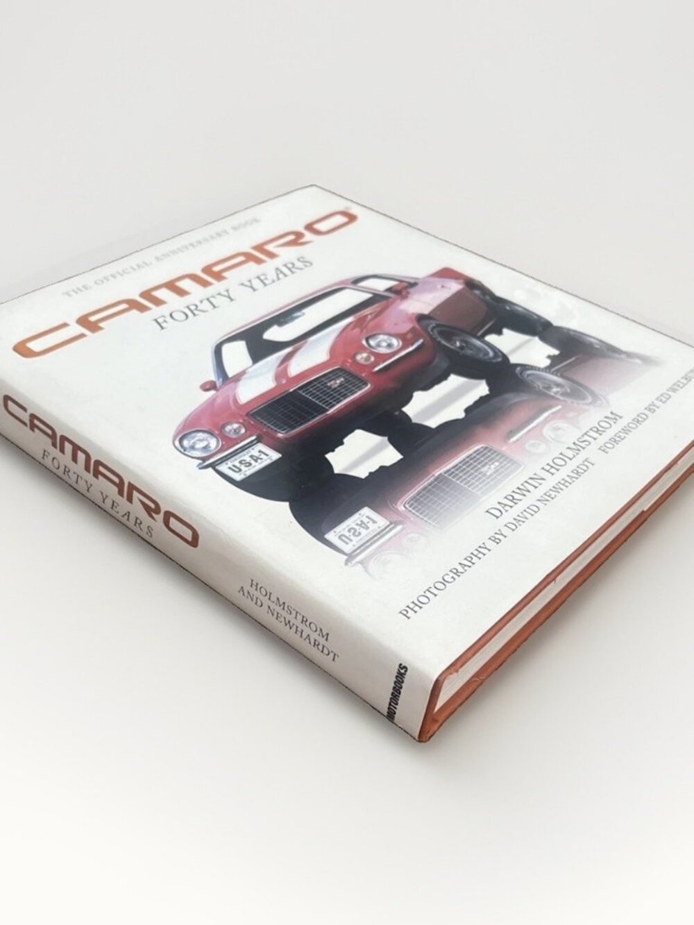 Camaro Forty Years Anniversary Book 2007 Hardcover Darwin Holmstrom Dust Jacket